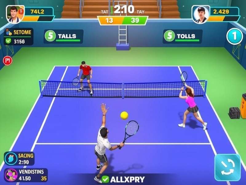 Tennis Clash Indian Community